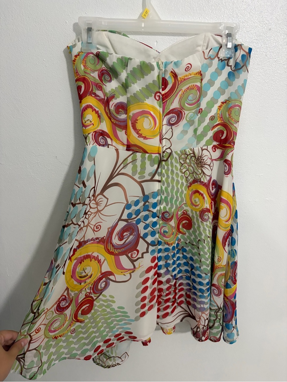 Teeze Me Strapless Corset Y2K Mini Dress - Picture 7 of 7